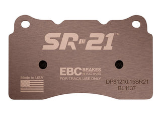 EBC SR-21 Sintered Race Brake Pads (FRONT): Dodge Viper 2015-2017 8.4L V10