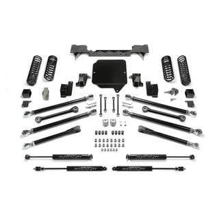 Fabtech 3in Crawler (4-Door) w/ Stealth: Jeep Wrangler 18-23 6.4L/3.6L/3.0L EcoDiesel/2.0L