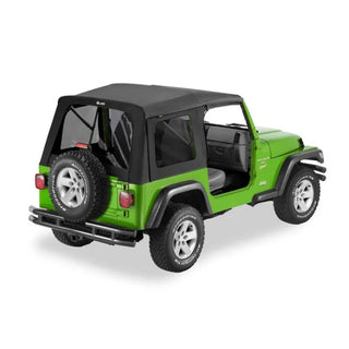 Bestop Supertop Classic Black Denim Tinted Windows: Jeep Wrangler 97-06 4.0L/2.5L