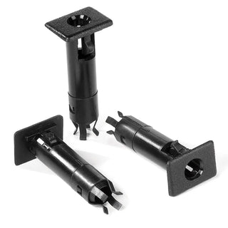 Bestop Door Pin Inserts: Jeep Wrangler 91-06 4.0L/2.5L - Black