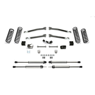 Fabtech 3in Trail with DLSS Shocks: Jeep Wrangler 07-08 3.8L V6