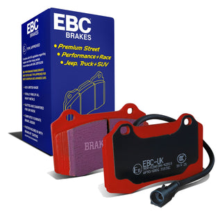 EBC Redstuff Brake Pads (FRONT): Dodge Viper 1992-2002 8.0L V10