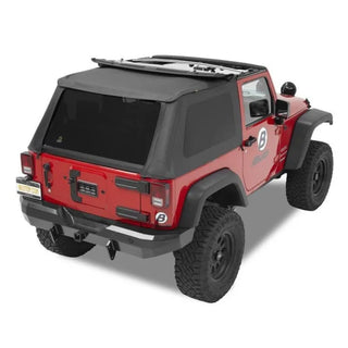 Bestop A-Top Trektop Soft Top Tinted Windows (2-DOOR): Jeep Wrangler 07-18 3.8L/3.6L