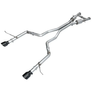 AWE Track Edition Cat-Back Exhaust (Black Tips): Dodge Durango 5.7L Hemi 2011 - 2025