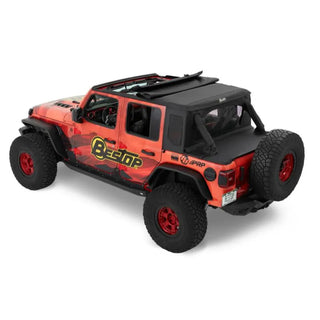 Bestop Halftop Soft Top Black Diamond: Jeep Wrangler 24-26 6.4L/3.6L/2.0L