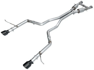 AWE Track Edition Cat-Back Exhaust (Black Tips): Dodge Durango 5.7L Hemi 2011 - 2025