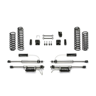 Fabtech 3in Sport System w/ DL 2.25 Resi Shocks: Jeep Wrangler 07-16 3.8L/3.6L