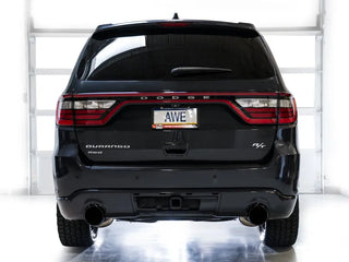 AWE Track Edition Cat-Back Exhaust (Black Tips): Dodge Durango 5.7L Hemi 2011 - 2025