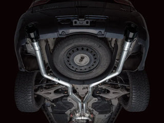 AWE Track Edition Cat-Back Exhaust (Black Tips): Dodge Durango 5.7L Hemi 2011 - 2025