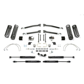 Fabtech 5in Trail LT Suspension Kit: Jeep Wrangler 07-15 3.8L/3.6L w/ Stealth