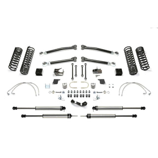 Fabtech 5in Trail LT Coilovers: Jeep Wrangler 07-08 3.8L V6 w/ DLSS Shocks