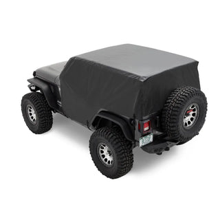 Bestop All Weather Trail Cover Black: Jeep Wrangler 07-26 3.8L/3.6L/3.0L EcoDiesel/2.0L