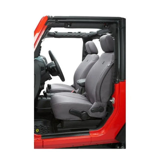 Bestop Front Seat Covers Charcoal: Jeep Wrangler 07-12 3.8L/3.6L