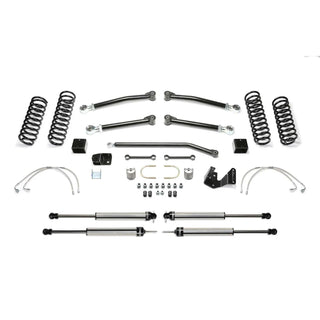 Fabtech 3in Trail II Coilovers: Jeep Wrangler 07-08 3.8L V6 w/ DLSS Shocks