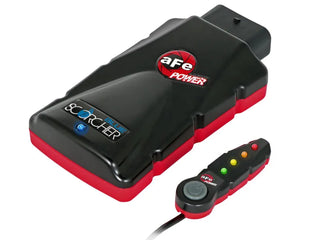 aFe Scorcher Blue Bluetooth Power Module: Jeep Wrangler JL 2018-2026 2.0L