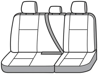 Covercraft Carhartt Super Dux SeatSaver Seat Covers (REAR): Jeep Gladiator (18-26) - Black