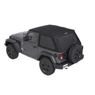 Bestop Trektop Premium Black Twill Soft Top: Jeep Wrangler 18-26 3.6L/3.0L EcoDiesel/2.0L