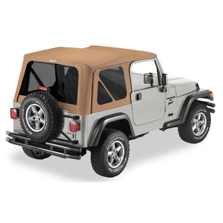 Bestop A-Top Spice Tinted Windows Replace: Jeep Wrangler 97-02 4.0L/2.5L