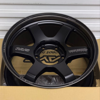 Volk Racing TE37 ULTRA LARGE / Matte Translucent Black | 18x9 | 6x139.7 | +15mm Offset (Set of 4)