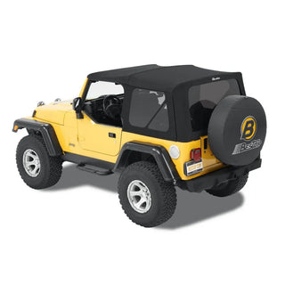 Bestop Supertop Soft Top Premium Black Twill: Jeep Wrangler 97-06 4.0L/2.5L