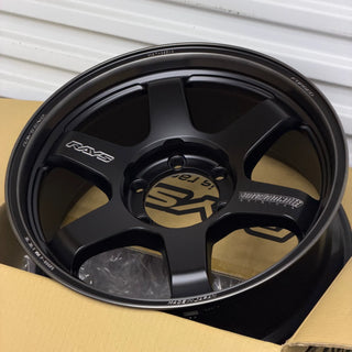 Volk Racing TE37 ULTRA LARGE / Matte Translucent Black | 18x9 | 6x139.7 | +15mm Offset (Set of 4)
