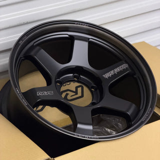 Volk Racing TE37 ULTRA LARGE / Matte Translucent Black | 17x8.5 | 6x139.7 | +15mm Offset (Set of 4)