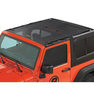 Bestop 2-Door Sun Safari Bikini (Mesh): Jeep Wrangler 07-18 3.8L/3.6L