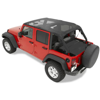Bestop Safari Bikini Top: Jeep Wrangler 07-09 3.8L V6