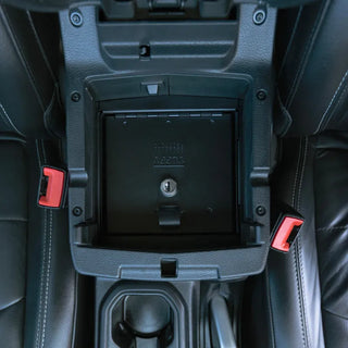 Tuffy Console Safe Keyed Lock (FRONT): Jeep Wrangler JL / Gladiator JT 2020-2023