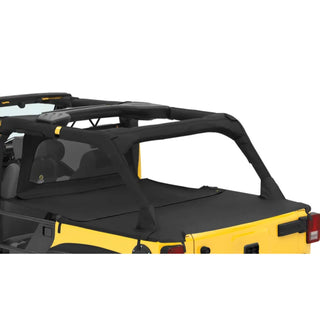 Bestop Duster Deck Extension Black Diamond: Jeep Wrangler 07-18 3.8L/3.6L