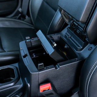 Tuffy Console Safe Keyed Lock (FRONT): Jeep Wrangler JL / Gladiator JT 2020-2023