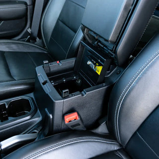 Tuffy Console Safe Keyed Lock (FRONT): Jeep Wrangler JL / Gladiator JT 2020-2023