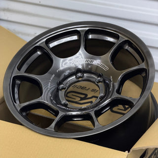 Volk Racing ZE40X / Shining Black Metal | 18x9 | 6x139.7 | +15mm Offset (Set of 4)