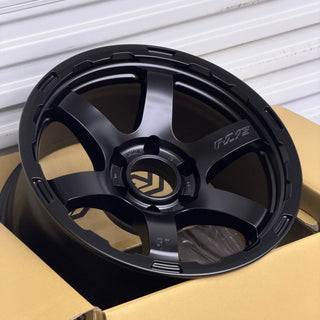 Gram Lights 57DR-X HD / Semi Gloss Black | 18x8 | 6x139.7 | +20mm Offset (Set of 4)