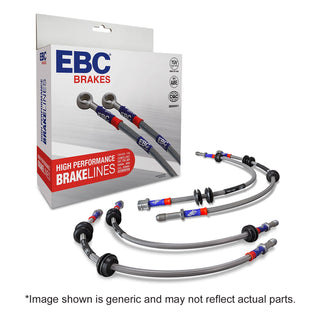 EBC SS Brake Line Kit (F&R): Dodge Viper 2003-2017 8.3L/8.4L V10