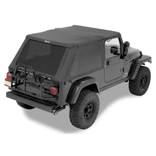 Bestop Trektop Soft Top Black Diamond: Jeep Wrangler 04-06 4.0L I6