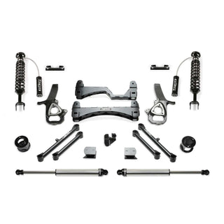 Fabtech 6in Performance Coilover Suspension System: Ram 1500 19-23 6.2L/5.7L/3.6L/3.0L EcoDiesel w/ Dual 2.5in Reservoir Front and Rear