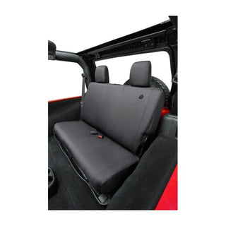 Bestop Rear Seat Covers Black Diamond: Jeep Wrangler 07-18 3.8L/3.6L