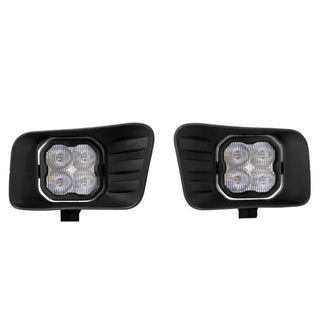 Diode Dynamics SS3 Sport Ram Horiz Kit White Fog: Ram 1500/2500/3500 2011-2018 5.7L/6.7L