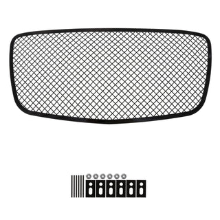 APS Black Stainless Upper Mesh Grille: Chrysler 300 2015 - 2024