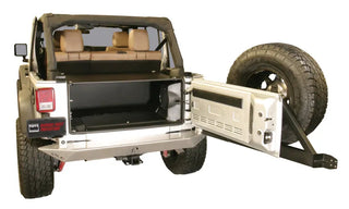 Tuffy Standard Cargo Enclosure (REAR): Jeep Wrangler JK Unlimited 2011-2018