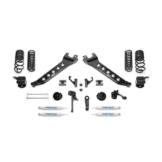 Fabtech 7in Radius Arm Kit: Ram 2500 14-16 6.7L Diesel/6.4L/5.7L w/ Performance Shocks