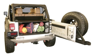 Tuffy Standard Cargo Enclosure (REAR): Jeep Wrangler JK Unlimited 2011-2018