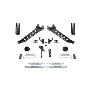 Fabtech Radius Arm Kit: Ram 3500 13-14 6.7L Diesel/6.4L/5.7L w/ Perf Shks