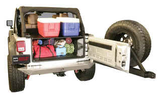 Tuffy Standard Cargo Enclosure (REAR): Jeep Wrangler JK Unlimited 2011-2018