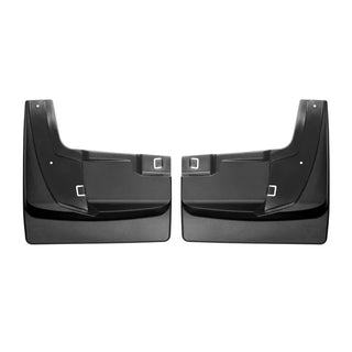 WeatherTech No Drill Mudflaps: Ram 2500/3500 6.7L Diesel / 6.4L 392 - Black