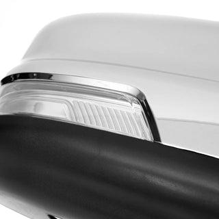 Spec D Passenger Mirror w/ Turn & Puddle Light (MANUAL-FOLD, Chrome): Ram 1500 (19-24)