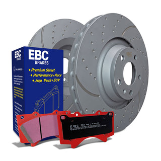EBC S8 Brake Pads & Rotors Kit (FRONT): Ram 2500 / 3500 5.7L/6.4L/6.7L 2019 - 2026