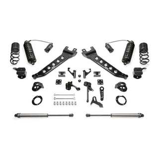 Fabtech 7in Radius Arm Kit: Ram 2500 14-16 6.7L Diesel/6.4L/5.7L w/ 4.0 C/O Resi Dlss and Rr 2.25 Dlss