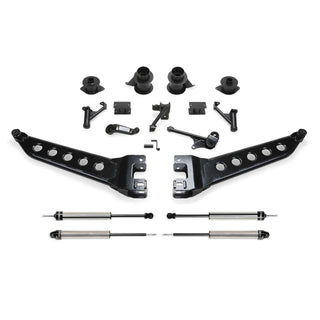 Fabtech 5in Radius Arm System w/ Coil Spacers and DL Shocks: Ram 2500 14-15 6.7L Diesel/6.4L/5.7L